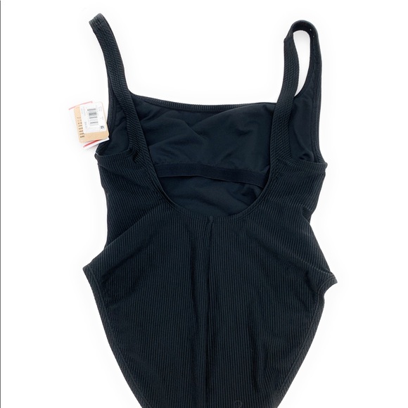 Reebok Ribbed One Piece Swimsuit Large NEW - Picture 4 of 8